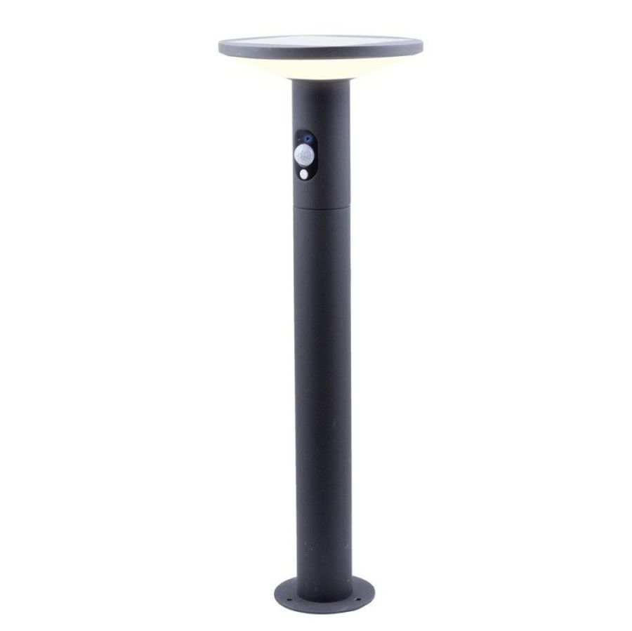 Solar LED pedestal lamp Karina with sensor 60cm
